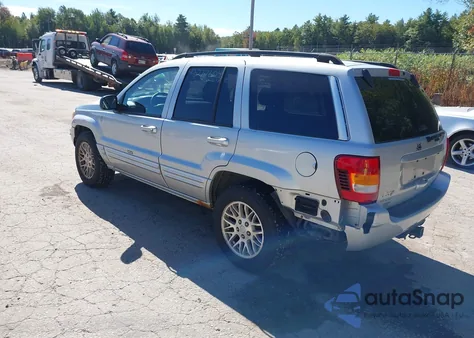 2004 Jeep Grand Cherokee Limited z USA, uszkodzony, nr VIN 1J4GW58N54C265019